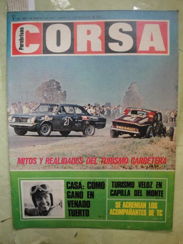 Corsa 49 Formula 4 Monoplaza Turismo Eduardo Casa Rally Sur