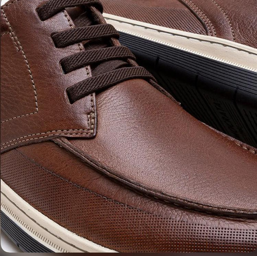 Sapatênis Casual Easy Leave Conhaque - Cód: 245202-002