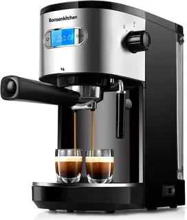 Cafetera Máquina Espresso Capuchino Café Eléctrica 20 Bares