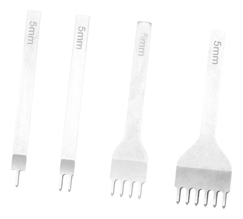 4pcs Punching Punches Lacing Casting Projects Practical 5 Mm