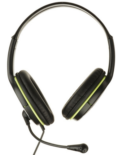Audífonos Diadema Genius Hs-400a Microfono Alambrico Verde