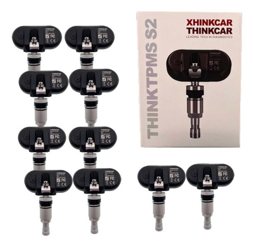 Sensor Metal Tpms Para Presion De Llanta Thinkcar -10 Piezas