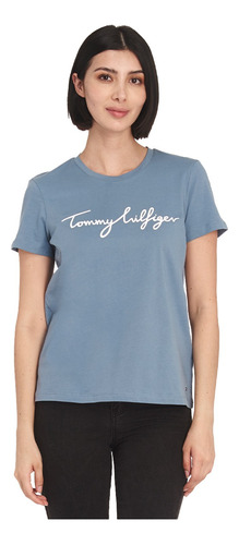 Camiseta Tommy Hilfiger Ww0ww41674 Mujer