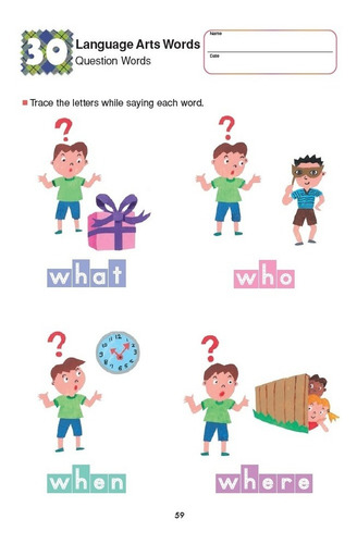 Libro Kumon Words For School Level 1