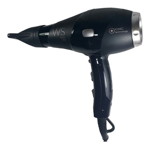 Secador de cabelo WS Turbo 7900 preto 127V