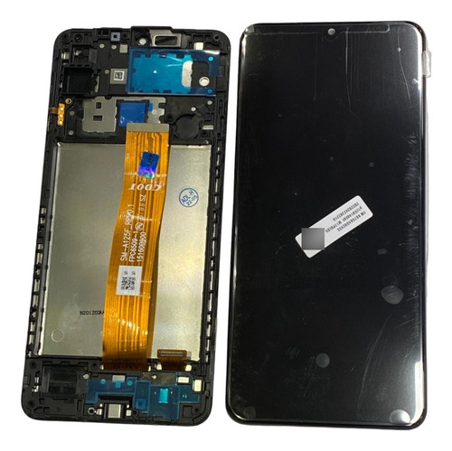 Tela Frontal Display Compativel A12 A125 C/aro Oled Envio Ja