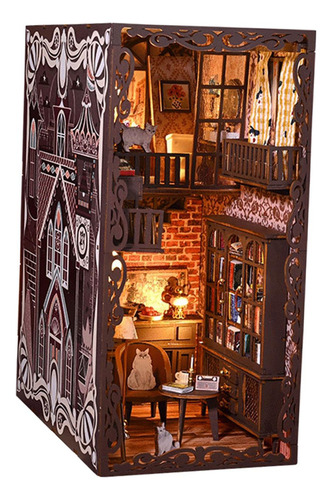 Kits De Libros Diy, Rompecabezas De Madera 3d Con Luz,