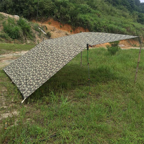 Imagen 3 de 6 de Refugio De Lona De Camuflaje Impermeable Al Aire Libre