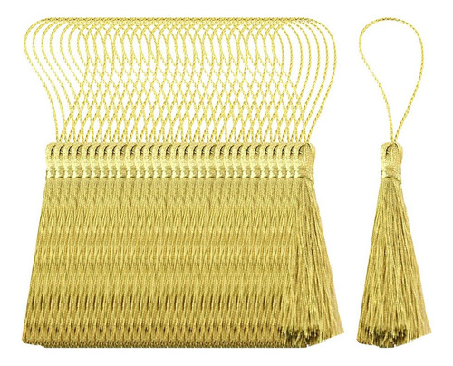 Juego De 60 Borlas Pequeñas De Seda Con Nudo Chino Para