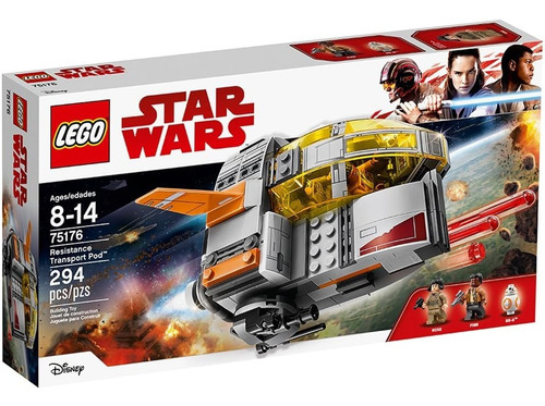 Lego Star Wars Episodio Viii Capullo De Transporte De La Res