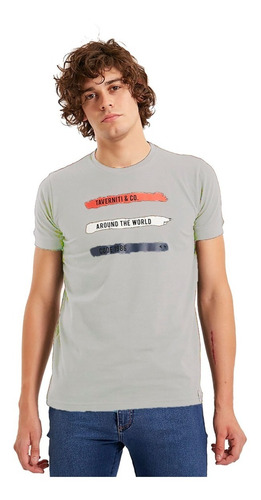 Remera Manga Corta Slim Bielorrus Hombre | Taverniti (05772)