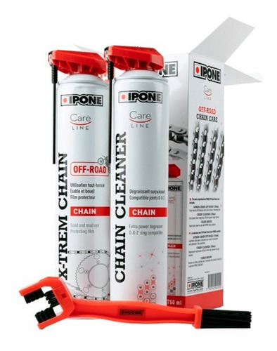 Kit Limpieza Y Lubricacion Chain Off Road Ipone