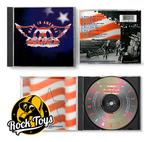 Aerosmith - Made In America 1997 Cd Vers. Usa (Reacondicionado)