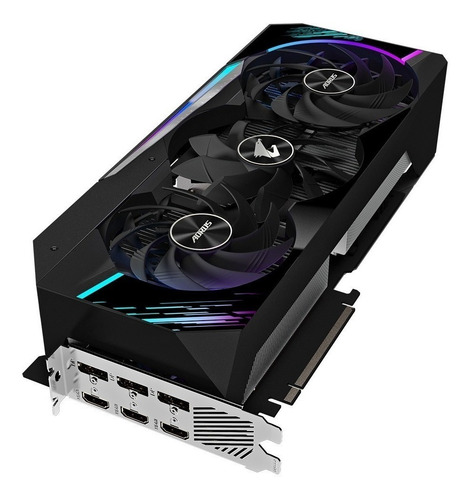 Placa de vídeo Nvidia Gigabyte  AORUS GeForce RTX 30 Series RTX 3080 GV-N3080AORUS M-10GD (REV 1.0) 10GB