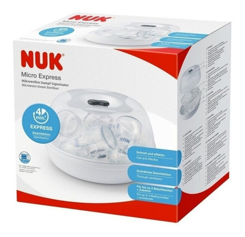 Imagen 3 de 4 de Esterilizador Microondas Nuk Micro Express Bebé Maternelle