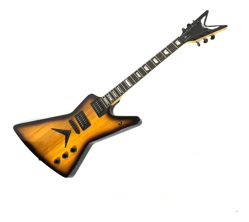 Guitarra Dean Zx Explorer + Bag - Fotos Reais Guitarra Dean Zx Explorer + Bag - Fotos Reais