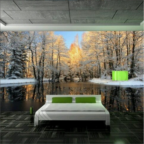 Vinil Autoadhesivo Full Color Decorativos Foto Mural Jardín