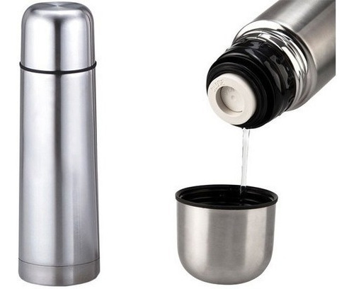 Imagen 2 de 3 de Termo Bala Acero Inoxibable 500ml C Tapon