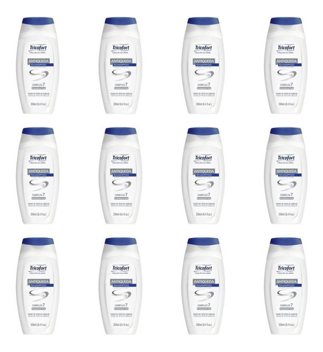 Imagem 1 de 1 de Tricofort Antiqueda Shampoo 250ml (kit C/12)