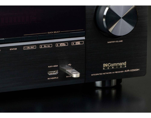 Receiver Denon Avr-x3500h 7.2ch Wifi Bluetooth 4k Uhd 3d Hdr