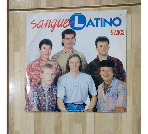 Vinil/lp Sangue Latino,os Atuais,corpo E Alma (Usado)