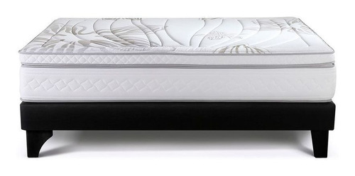 Imagen 3 de 5 de Rosen Cama Europea Art 4 De 2 Plazas Base Dividida