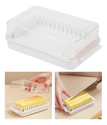 Caja De Corte De Mantequilla Duradera Recipiente De