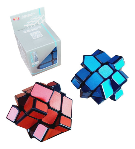 Cubo Rubik Fisher 3x3 Mirror Unequal Yj Unicolor Moyu