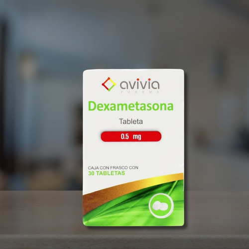 Dexametasona 0.5 Mg Caja Con 30 Tabletas Avivia Pharma