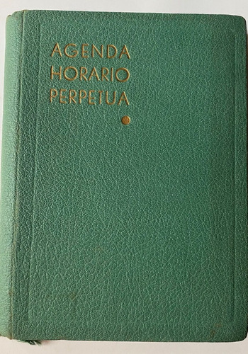 Agenda Perpetua Antigua Sin Usar, Barreiro Y Ramos, Cr05