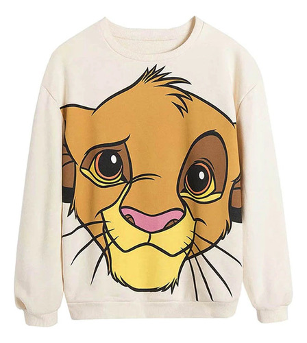 Poleron Liviano Unisex Simba (con Detalle)