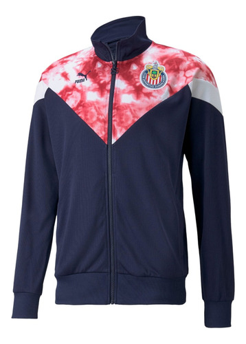 Chamarra Puma Chivas Iconic Mcs Mesh Guadalajara Rayadas