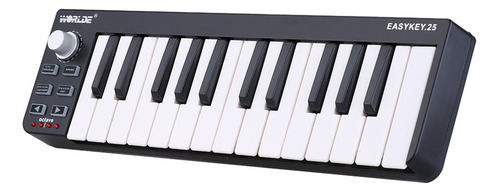 Worlde Easykey.25 - Teclado Portátil (25 Teclas, Usb, Midi)