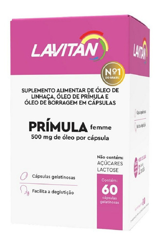 Oferta Primula C/60 Tpm Tensão Pré-menstrual Pronta Entrega Sem Sabor
