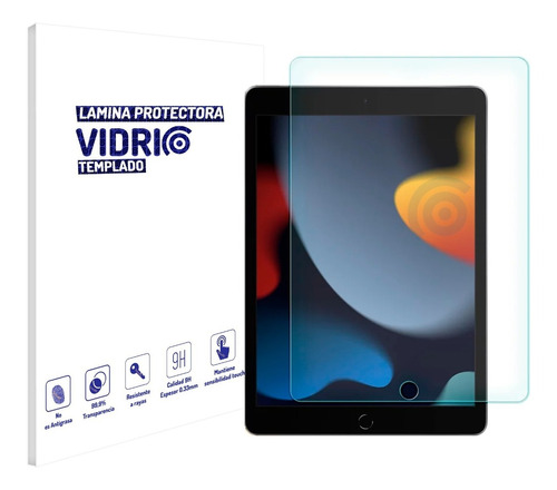 Lamina Protectora De Vidrio Templado Para iPad 10.2 9ª Gen