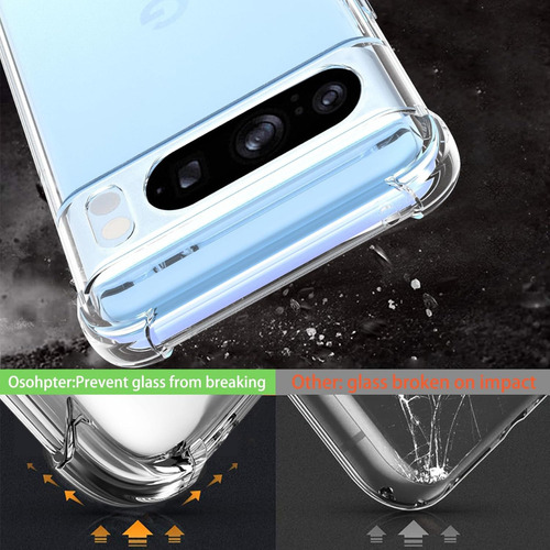 Estuche Protector Antichoque Alpha Para Google Pixel 8 Pro