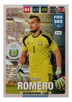 Comprar Carta Panini Sergio Romero Argentina Adrenalyn Xl Fifa 365