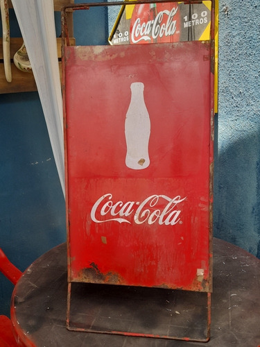 Anuncio De Coca Cola De Lámina De Piso 