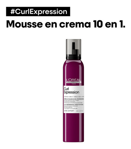 Mousse 10 En 1 Curl Expression L'oréal Professionnel - 250ml