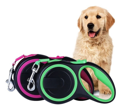 Imagen 2 de 8 de Correa Para Perros Grandes Hasta 50 Kg - Modelo Retráctil