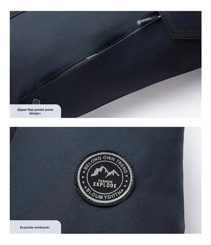 Abrigo Cálido De Algodón De Invierno Graphene Thermal Lock Para Hombre