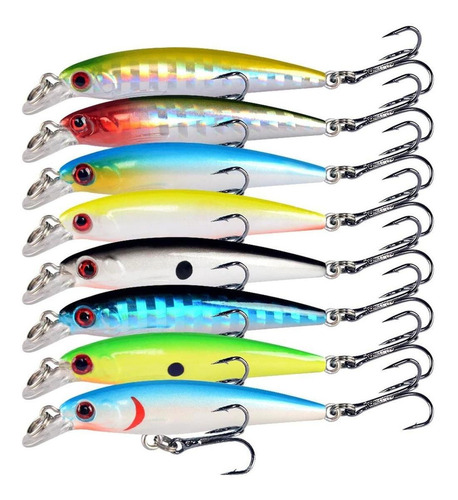 Trampa Peces En Plástico Abc, Mxfig-003, 3pzas, 5.5cm, Color
