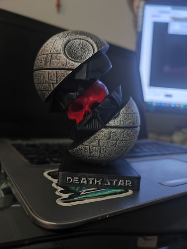 Estrella De La Muerte Darth Vader Craneo Star Wars Fig 11cm