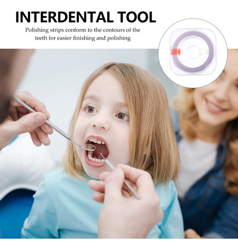 Cinta De Relleno Dental, Tira De Lima Dental, 6 M, Acabado A