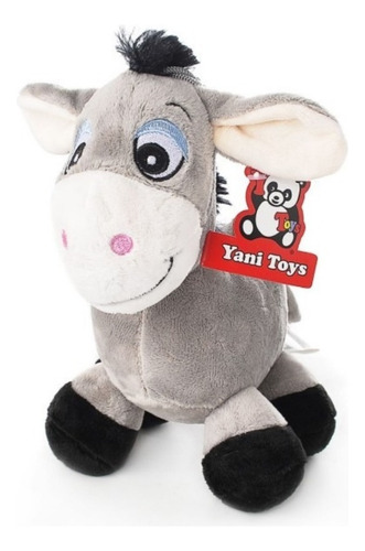 Burro De Peluche Chico 20cm Tierno 8305