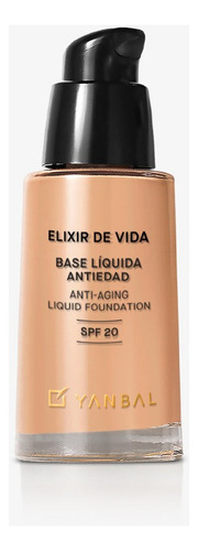 Base de maquillaje líquida Yanbal Elixir de Vida Antiedad elixir de vida tono tono 2n