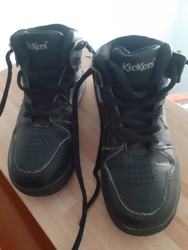Zapatillas Botitas Kickers - Negras - Talle 27