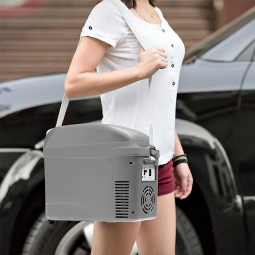 Mini Cooler Multilaser Porta Copos 2,7l 12v Tv013 Cinza