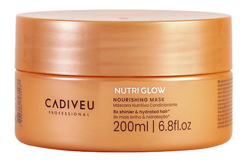 Mascarilla Nutritiva Nutri Glow de Cadiceu, 200 ml