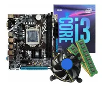 Comprar Kit Placa Mãe + Intel Core I3 4º 1150 Ram 8gb Ddr3 + Cooler